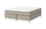 Sleep Delux - Kontinentalsäng, dubbelsäng med bäddmadrass Sleep Delux vit - Beige