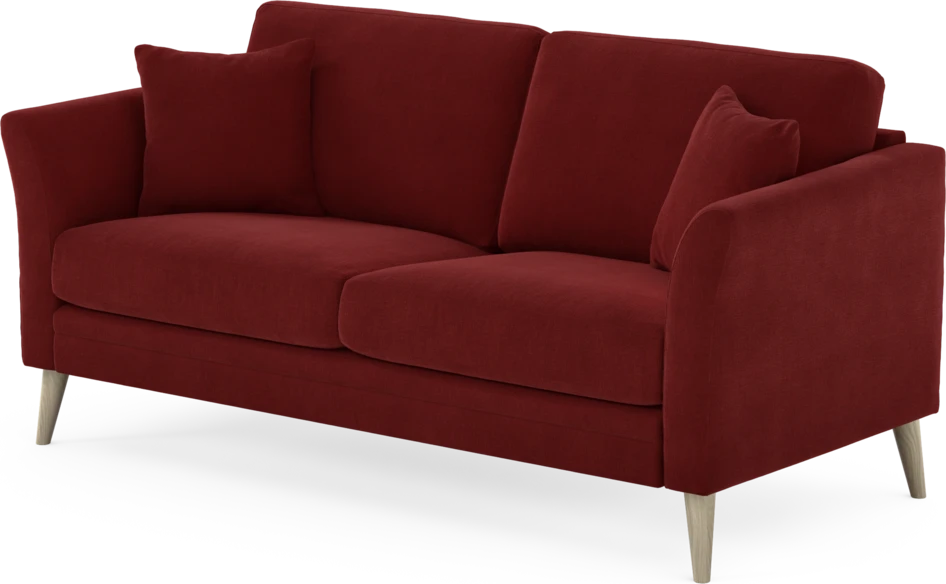 Eden - 2,5-sits soffa - Röd