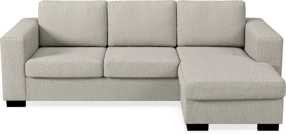 Nevada - 3-sits soffa med flyttbar schäslong - Beige