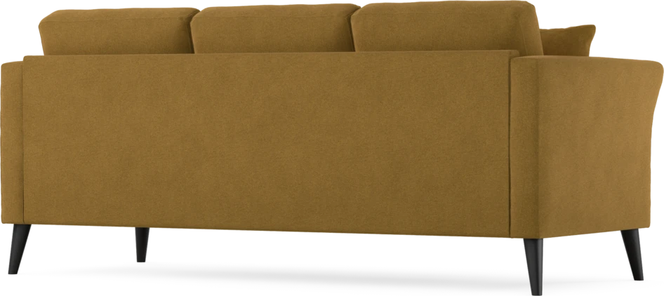 Eden - 3-sits soffa - Gul