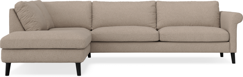 Romance - 3-sits soffa med divan vänster - Beige