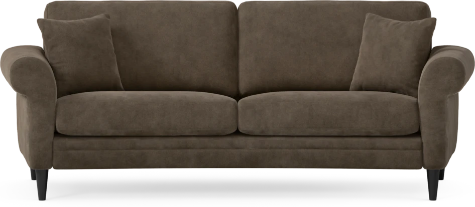 Eden - 2,5-sits soffa svängd - Brun