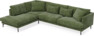 Harper - 3-sits soffa med divan vänster - Grön