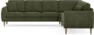 Eden - Hörnsoffa, 3+3-sits - Grön