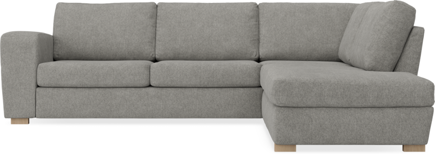 Friday - 2,5-sits soffa med divan höger - Grå