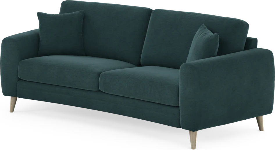 Eden - 2,5-sits soffa svängd - Blå