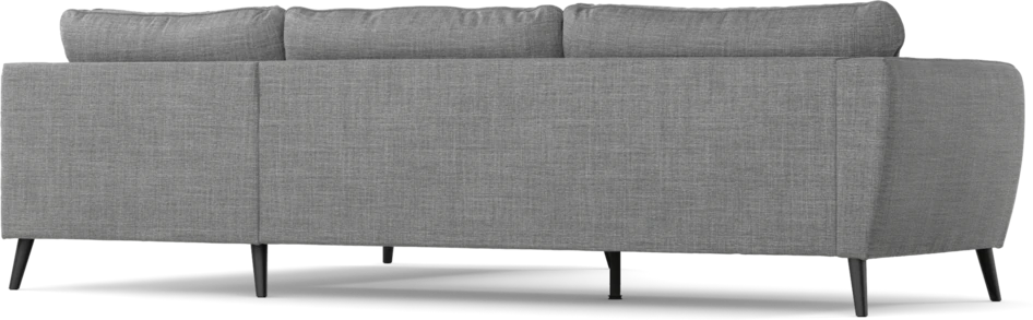 County - 2,5-sits soffa med divan höger - Grå