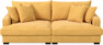 Rossi - 3-sits soffa - Gul