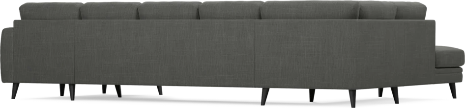 Eden - 3-sits soffa med divan vänster och schäslong höger - Grå