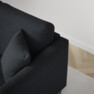 Eden - 2-sits soffa med schäslong - Blå