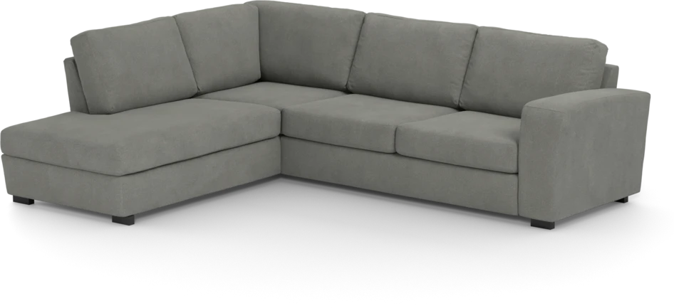 Friday - 2,5-sits soffa med divan vänster - Grå