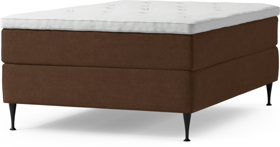 Delux Dream - Kontinentalsäng, enkelsäng 140 cm med bäddmadrass och sängben