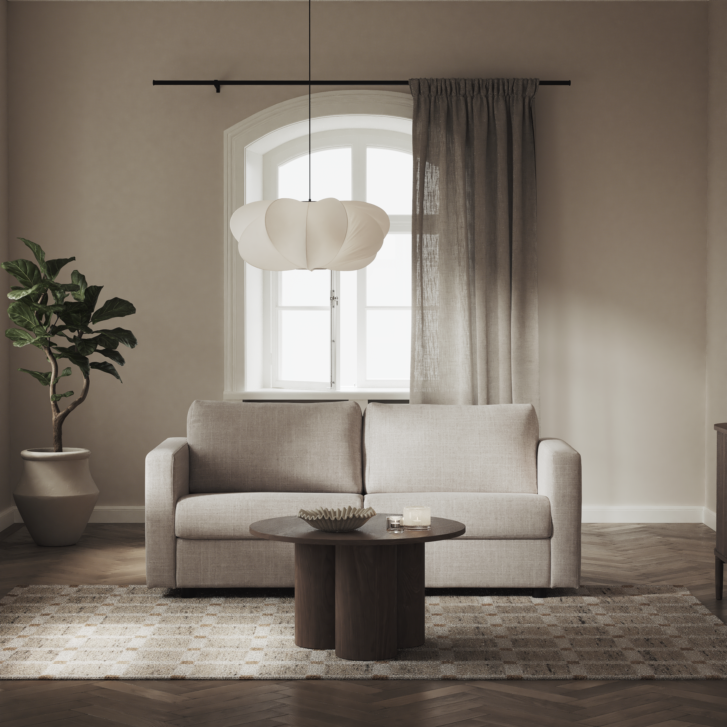 Lindö - Bäddsoffa 2,5-sits  - inspiration