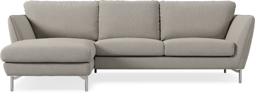 Madison Lux - 2-sits soffa med schäslong vänster - Beige