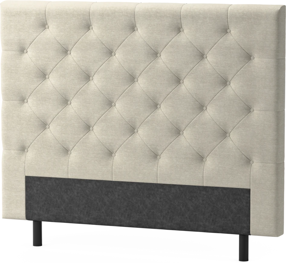 Delux Pikerad - Sänggavel, 90-210 cm - Beige