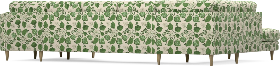 Eden - 3-sits soffa med divan vänster och schäslong höger - Flerfärgad