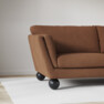 Madison Lux - 3-sits soffa med divan höger - Brun
