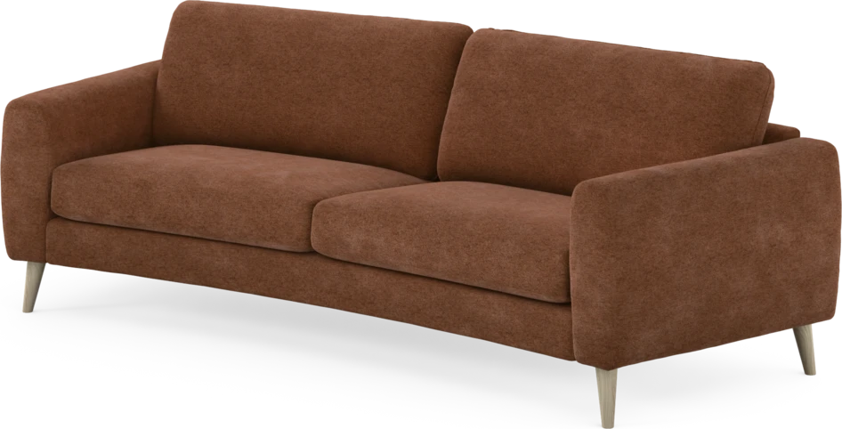 Bridge - 3-sits soffa svängd - Orange