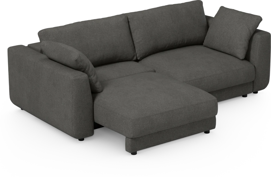 Amie - Bäddsoffa 3-sits - Grå