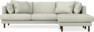 Harper - 4-sits med schäslong höger  - Beige