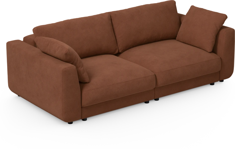 Amie - Bäddsoffa 3-sits - Orange
