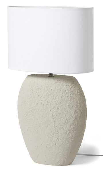 Liam - Bordslampa, H53 B32 cm - Beige