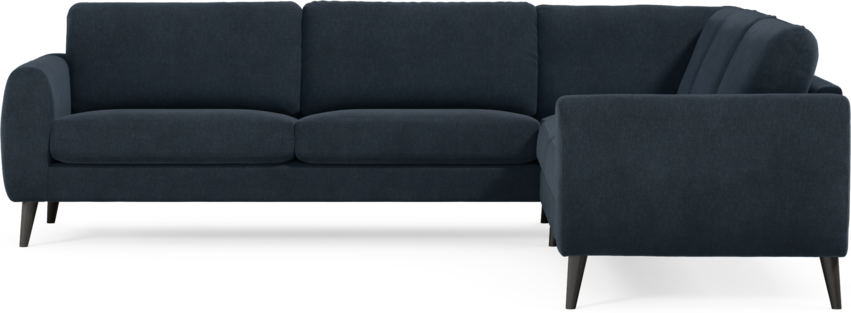 Bridge - Hörnsoffa, 3+2-sits - Blå