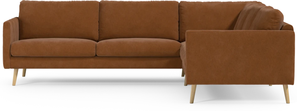 Madison Lux - Hörnsoffa 3+2-sits, hörn 1 - Orange