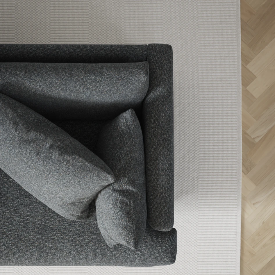 Harper - 3-sits soffa - Blå