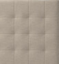Delux Trensad - Sänggavel, 90-210 cm - Beige