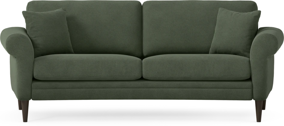 Eden - 2,5-sits soffa svängd - Grön