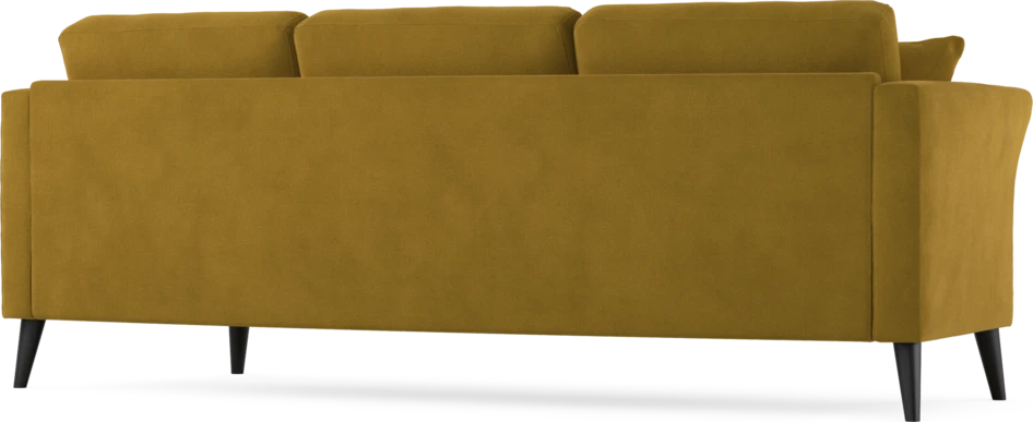 Eden - 3-sits soffa svängd - Gul