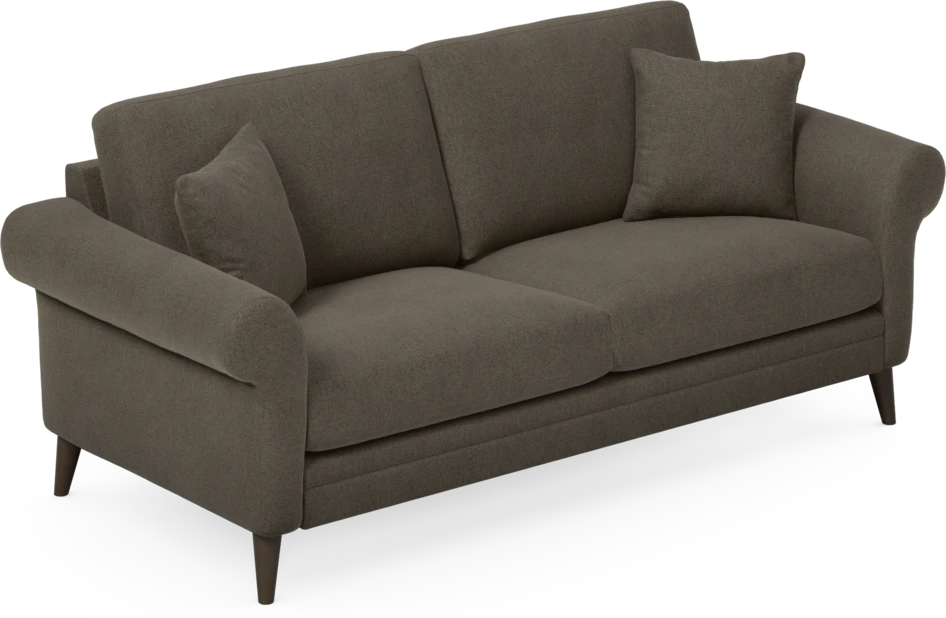Eden - 2,5-sits soffa - Brun