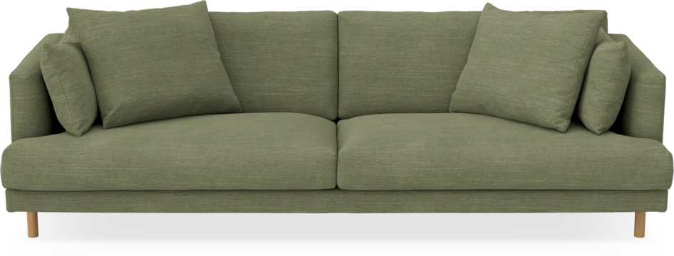 Harper - 4-sits soffa - Grön