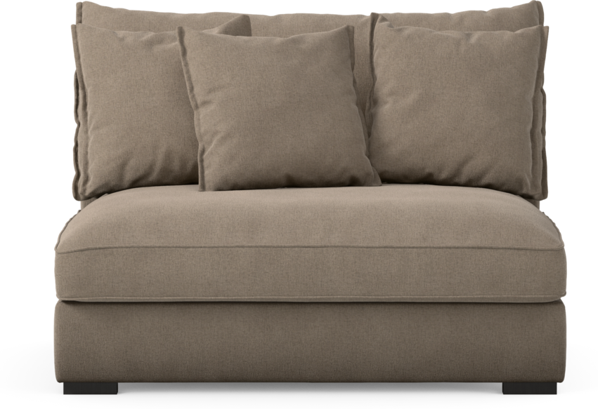 Rossi - 2-sits utan armstöd - Beige