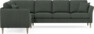 Eden - Hörnsoffa, 2+3-sits - Grön