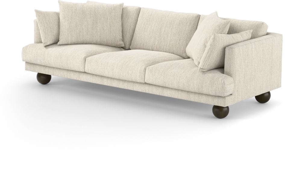 Harper - 4-sits soffa - Vit