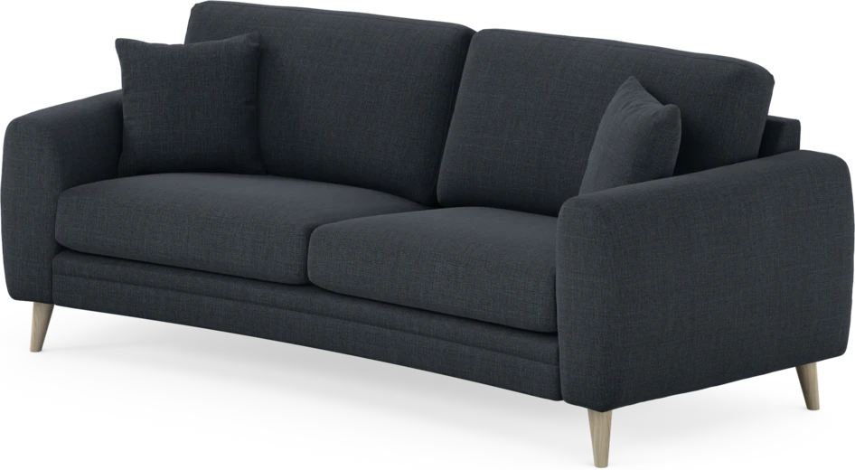 Eden - 2,5-sits soffa svängd - Blå