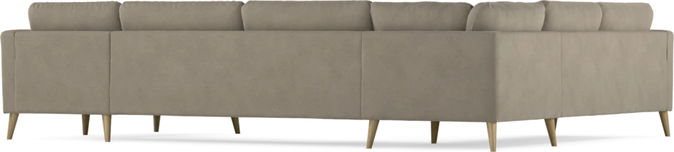Bridge - Hörnsoffa, 2+3-sits med schäslong höger - Beige