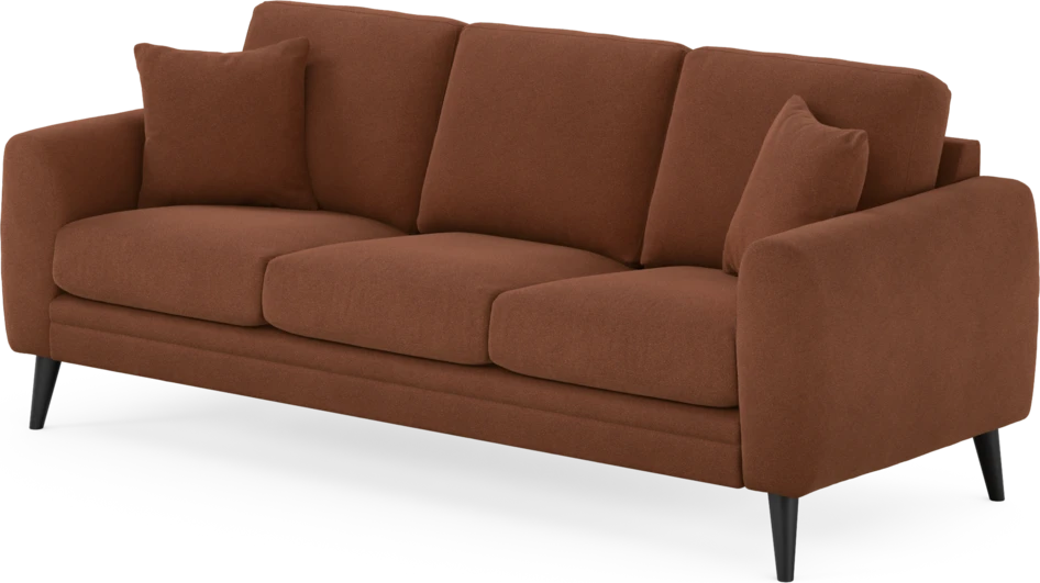Eden - 3-sits soffa - Orange