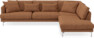 Harper - 3-sits soffa med divan höger - Brun