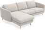 Madison Lux - 2-sits soffa med schäslong vänster - Grå