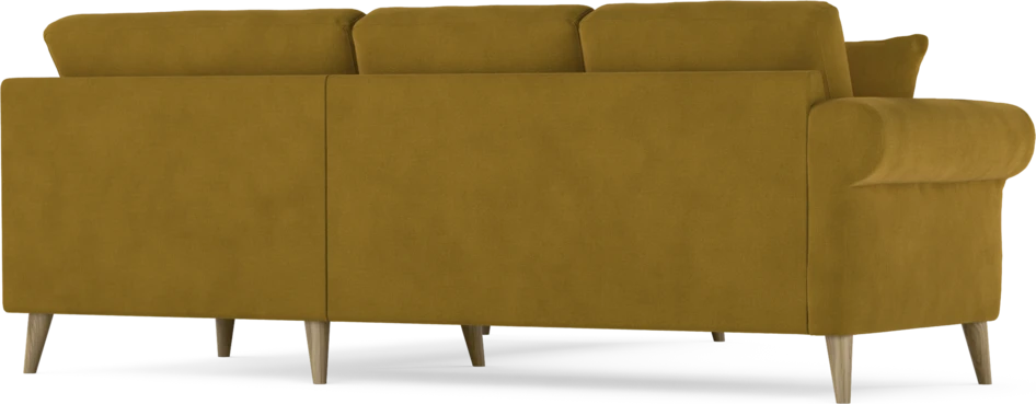 Eden - Hörnsoffa, 2+2-sits - Gul