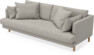 Harper - 3-sits soffa, hel dyna - Beige