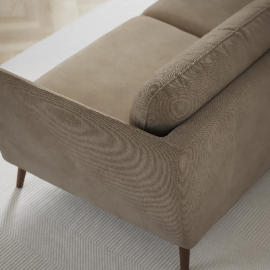 Madison Lux - 2-sits soffa med divan vänster och schäslong höger - Beige