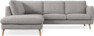 Madison Lux - 2-sits soffa med divan vänster - Beige