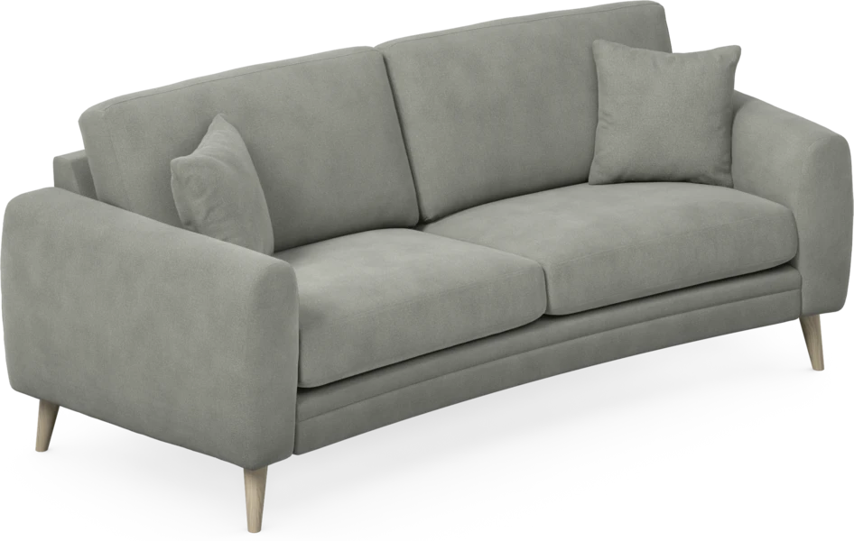 Eden - 2,5-sits soffa svängd - Grå