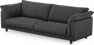Cherrie - 4-sits soffa, fast klädsel - Svart