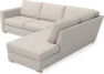 Friday - 2,5-sits soffa med divan höger - Grå