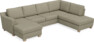 Friday - 3-sits soffa med schäslong vänster och divan höger - Beige
